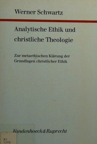 Couverture : Analytische Ethik und christliche Theologie