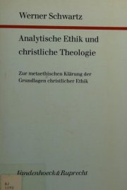 Couverture : Analytische Ethik und christliche Theologie