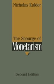Couverture : The scourge of monetarism