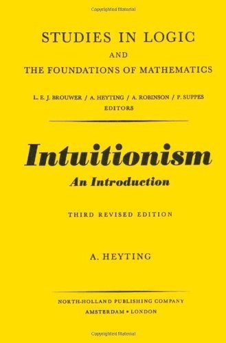 Couverture : Intuitionism.
