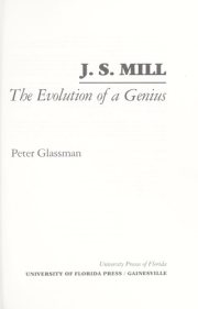 Couverture : J.S. Mill