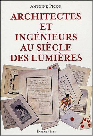 Couverture : Architectes et ingénieurs au siècle des Lumières