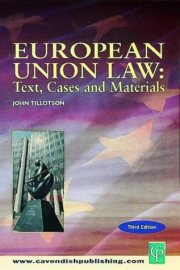 Couverture : European Community Law