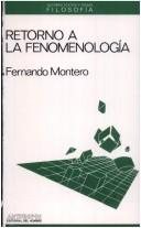 Couverture : Retorno a la fenomenología