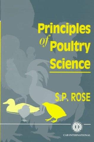 Couverture : Principles of poultry science