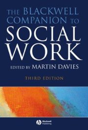 Couverture : The Blackwell companion to social work (3rd ed.) edited by Martin Davies