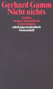 Couverture : Nicht nichts