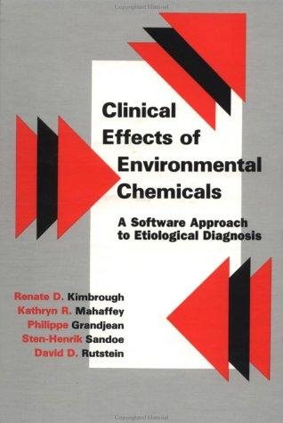 Couverture : Clinical effects of environmental chemicals