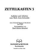Couverture : Zettelkasten