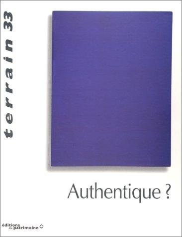 Couverture : Revue Terrain, numéro 33 