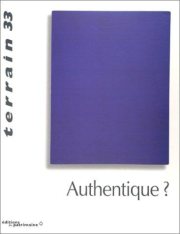 Couverture : Revue Terrain, numéro 33 