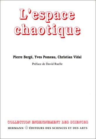 Couverture : L'espace chaotique. Deuxième et troisième cycles