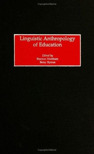Couverture : Linguistic anthropology of education