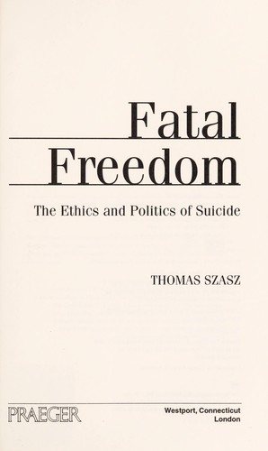 Couverture : Fatal freedom