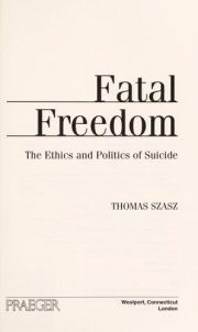 Couverture : Fatal freedom