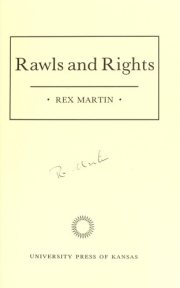 Couverture : Rawls and rights