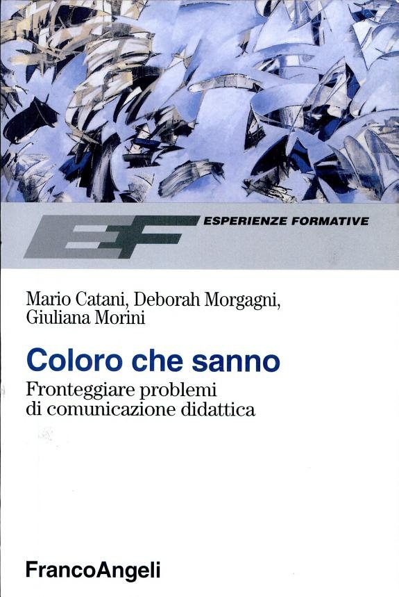 Couverture : Coloro che sanno