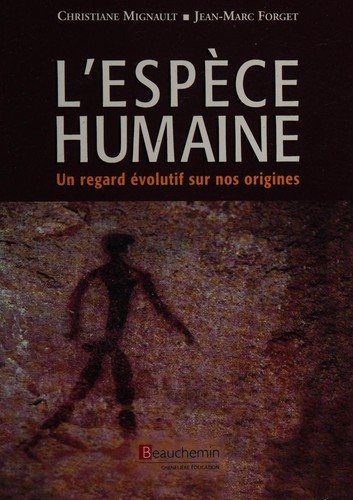 Couverture : L'espèce humaine