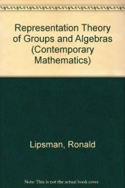 Couverture : Representation theory of groups and algebras