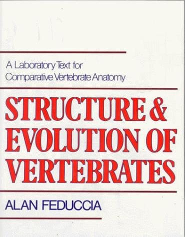 Couverture : Structure and evolution of vertebrates