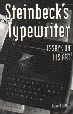 Couverture : Steinbeck's typewriter
