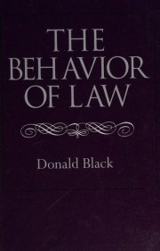Couverture : The behaviour of Law