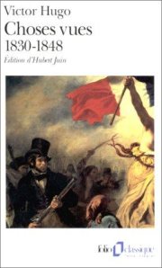 Couverture : Choses vues