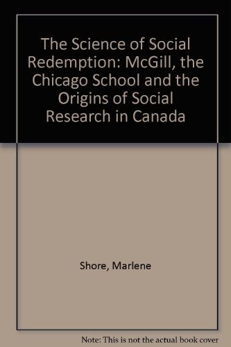Couverture : The Science of Social Redemption