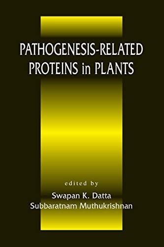 Couverture : Pathogenesis-related proteins in plants