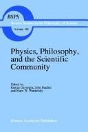 Couverture : Physics, philosophy, and the scientific community