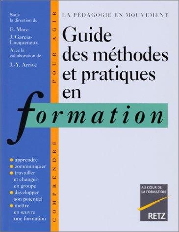 Couverture : Guide des méthodes et pratiques en formation