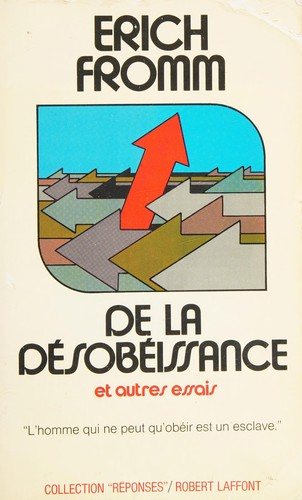 Couverture : De la désobéissance et autres essais