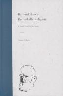 Couverture : Bernard Shaw's remarkable religion