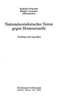 Couverture : Nationalsozialistischer Terror gegen Homosexuelle
