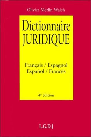 Couverture : Dictionnaire juridique