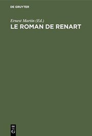 Couverture : Le Roman de Renart