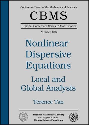 Couverture : Nonlinear dispersive equations