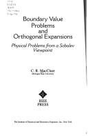 Couverture : Boundary value problems and orthogonal expansions
