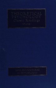 Couverture : Theoretical psychology