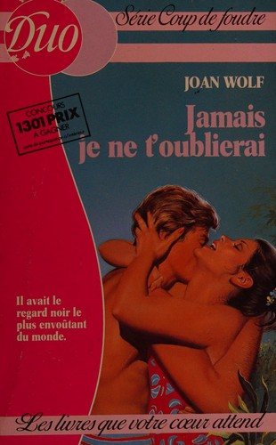 Couverture : Jamais je ne t'oublierai