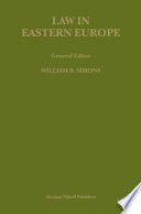 Couverture : Law and the Gorbachev era