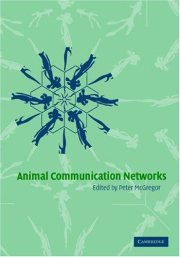 Couverture : ANIMAL COMMUNICATION NETWORKS; ED. BY P.K. MCGREGOR.