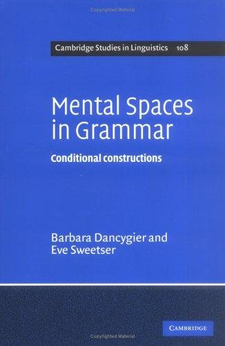 Couverture : Mental Spaces in Grammar