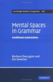 Couverture : Mental Spaces in Grammar