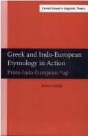 Couverture : Greek and Indo-European etymology in action