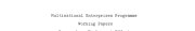 Couverture : Employment Effects of Multinational Enterprises
