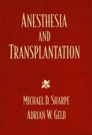 Couverture : Anesthesia and transplantation