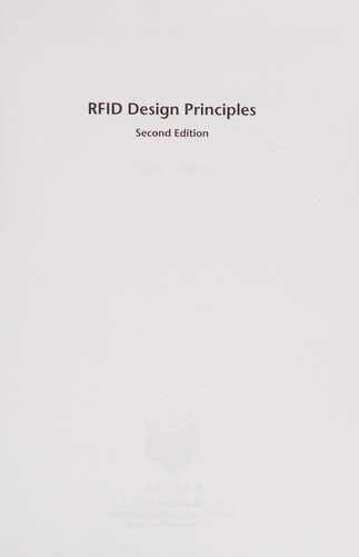 Couverture : RFID Design Principles