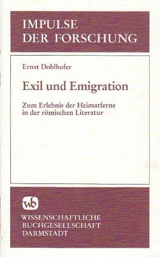 Couverture : Exil und Emigration