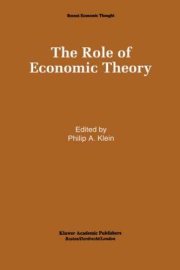 Couverture : The Role of economic theory